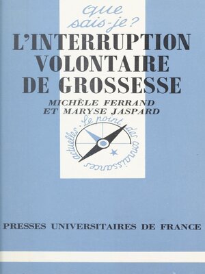 cover image of L'interruption volontaire de grossesse